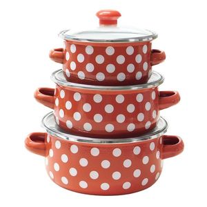 MAKRO - Sada hrncov s pokrievkou 3-dielna 12, 14, 16cm vyobraziť