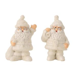 MAKRO - Santa biely 7cm vyobraziť