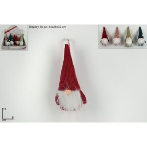 MAKRO - Škriatok vianočný závesný rôzne druhy vyobraziť