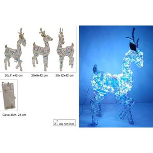 MAKRO - Sob vianočný ľadový efekt 42 cm, dekorácia, rôzne druhy vyobraziť