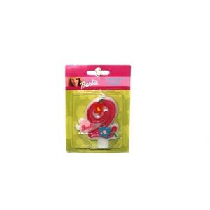 MAKRO - Sviečka číslica 2 Barbie vyobraziť