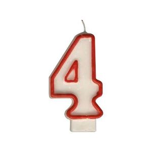 MAKRO - Sviečka číslo 4 vyobraziť