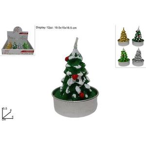 MAKRO - Sviečka stromček rôzne farby vyobraziť