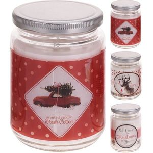 MAKRO - Sviečka v skle 11cm rôzne druhy vyobraziť