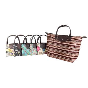 MAKRO - Taška nákupná skladacia rôzne motívy, zložená 24x20cm vyobraziť