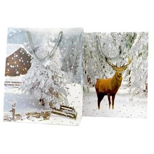 MAKRO - Taška vianočná 26x10x32cm rôzne motívy vyobraziť