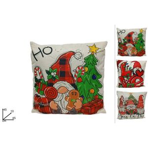 MAKRO - Vankúš s motívom vianočného škriatka 3 druhy vyobraziť
