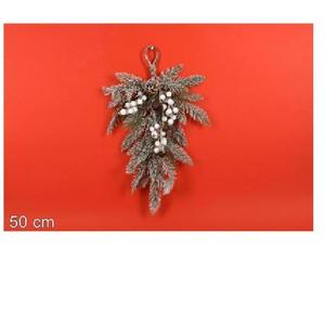 MAKRO - Vetvička vianočná závesná 50cm vyobraziť