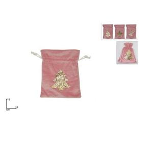 MAKRO - Vrecko sametové 19x15, 5cm rôzne dekory vyobraziť