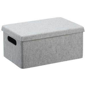 PLAST TEAM - Box VEGA svetlošedý malý vyobraziť