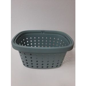 PLAST TEAM - Košík 20l Seoul zelený vyobraziť