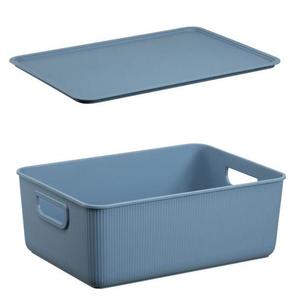 PLAST TEAM - Košík úložný 10l Akita modrý vyobraziť