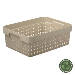 PLAST TEAM - Košík úložný 11l béžový Seoul vyobraziť