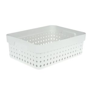 PLAST TEAM - Košík úložný 11l biely Seoul vyobraziť