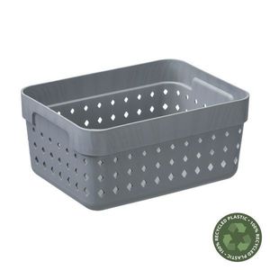 PLAST TEAM - Košík úložný L šedý Seoul vyobraziť