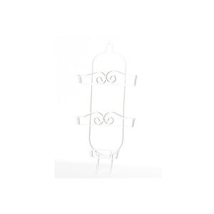 Polička do sprchy biela vyobraziť