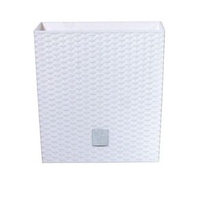PROSPERPLAST - Kvetináč Rato Low 26, 5cm biely vyobraziť