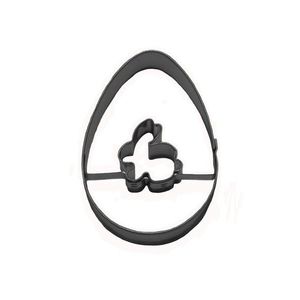 SMOLÍK COOKIE - Vykrajovačka vajíčko / zajačik pocínovaná, 5, 5cm vyobraziť