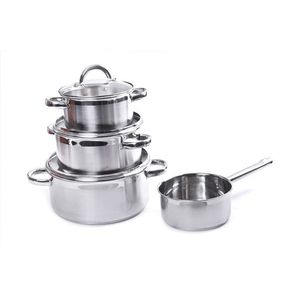 SSW - Sada hrncov 7 dielna nerezová 5L, 3, 1L, 1, 7L, 1, 5L vyobraziť