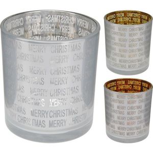 Svietnik sklo 7x8cm rôzne farby vyobraziť