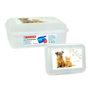 TVAR - Box desiatový vysoký s deliacou vložkou pes, mačka vyobraziť