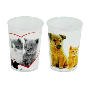 TVAR - Pohár 250ml umelá hmota, rôzne motívy vyobraziť
