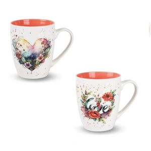 VERONI - Hrnček 360ml Coral rôzne motívy vyobraziť