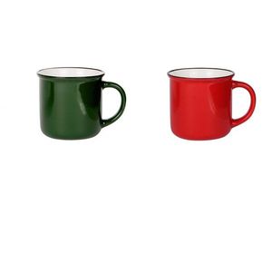 VERONI - Hrnček 400ml Retro Garnuszek rôzne farby vyobraziť