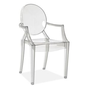 SIGNAL Luis jedálenská stolička priehľadná vyobraziť