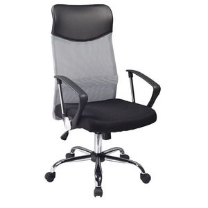 SIGNAL Q-025 kancelárske kreslo čierna / sivá vyobraziť