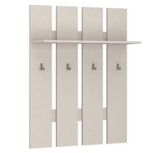 KONDELA Karos 80 vešiakový panel 80 kašmír / dub evoke vyobraziť