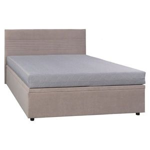KONDELA Runol 160 manželská posteľ s roštom 160 béžová vyobraziť