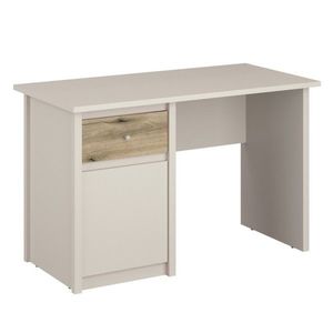 KONDELA Karos 1D1S/120 pc stolík kašmír / dub evoke vyobraziť