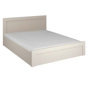 KONDELA Karos 160 manželská posteľ s roštom 160 kašmír vyobraziť