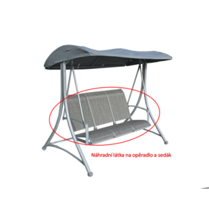 ArtRoja Látka na sedák HOLLYWOOD | sivá vyobraziť