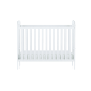 Elvisia Detská postieľka ALICIA sťahovací bok | biela 50 x 100 cm vyobraziť