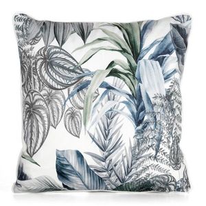 ArtFir Obliečka na vankúš DAVOS 2 | zelená/strieborná 45 x 45 cm vyobraziť