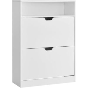 Botník Vasagle Cast 80 cm bílý vyobraziť