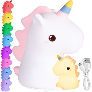 Dětská stolní LED lampa Unicorn bílá vyobraziť