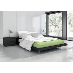 Froté prostěradlo s gumou Vanille 180x200 + 25 cm zelené vyobraziť