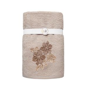 Sada 3 ks bavlněných ručníků Maribella 004 cappuccino/ibišek vyobraziť