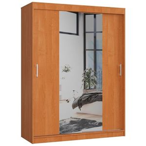 Šatníková skriňa so zrkadlom Reton 150 cm jelša vyobraziť