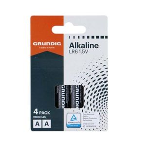 BATÉRIE AA/LR6 GRUNDIG ALKALICKÉ 2100MAH 4KS vyobraziť