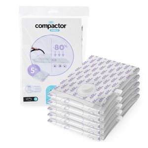 Compactor Set vákuových úložných vriec Compress L Levanduľa 100 l, 70 x 100 cm, 5 ks, 5 ks vyobraziť