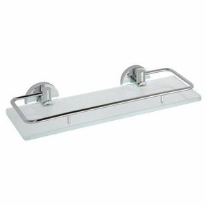 SAPHO XR607 X-Round E sklenená polička s výklopnou hrazdou 30 x 13 cm vyobraziť