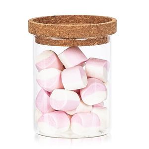 4Home Sklenená dóza na potraviny s vekom Cork, 650 ml, 650 ml vyobraziť