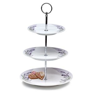 Banquet Lavender 3-poschodový stojan na cukrovinky vyobraziť