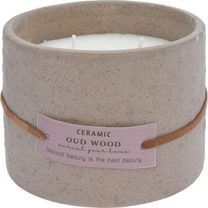 Vonná sviečka Enrich your home, Oud Wood, 230 g, 11 x 8 cm vyobraziť