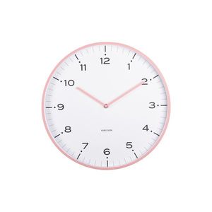 Karlsson 6011PI dizajnové nástenné hodiny ružová, pr. 40 cm vyobraziť