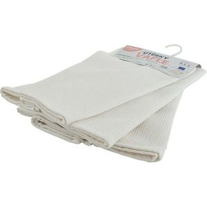 B.E.S. Petrovice Kuchynská utierrka vafle biela, 40 x 60 cm, sada 3 ks vyobraziť